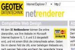 IE NetRenderer logo